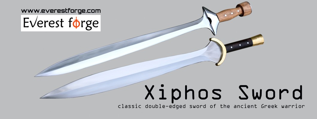 Greek Xiphos Sword – Forged Leaf-Blade of Ancient Hoplites