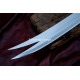 Hand-Forged Zulfiqar Sword – Forked-Tip 5160 Blade, Heritage Collector's Piece