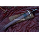 Hand-Forged Zulfiqar Sword – Forked-Tip 5160 Blade, Heritage Collector's Piece