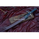 Hand-Forged Zulfiqar Sword – Forked-Tip 5160 Blade, Heritage Collector's Piece