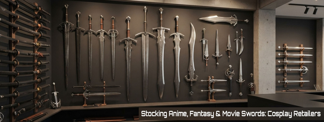 Stocking Anime, Fantasy and Movie Swords: A Guide for Cosplay Retailers