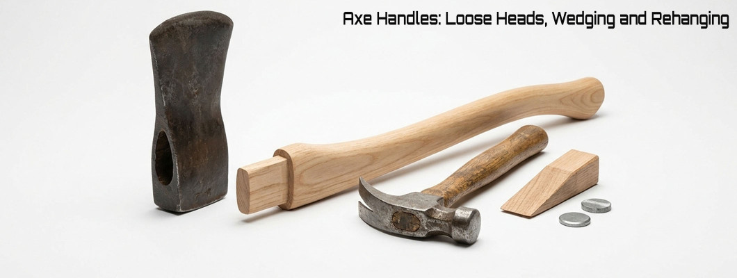 Axe Handles: Why Heads Come Loose, and How to Hang One Properly