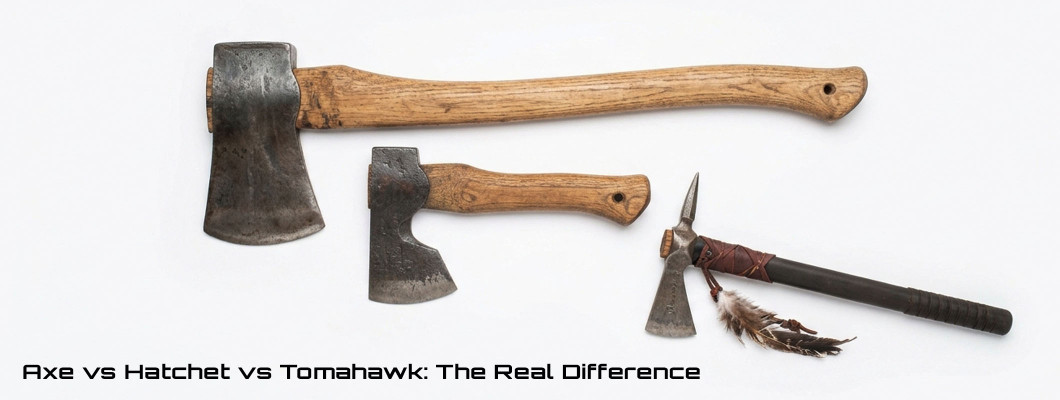 Axe vs Hatchet vs Tomahawk: What Actually Separates Them