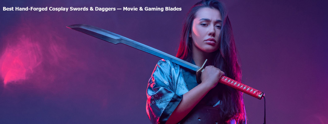 Best Hand-Forged Cosplay Swords & Daggers — Movie & Gaming Blades