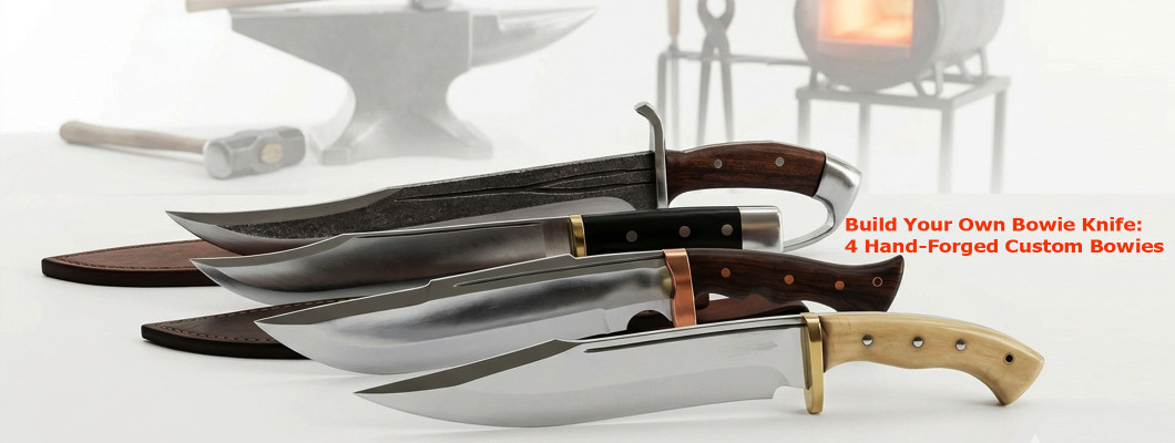 Build Your Own Bowie Knife: Four Hand-Forged Bowies, 3,840 Ways to Build Them