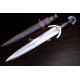 Hand-Forged Cinquedea Short Sword