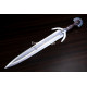 Hand-Forged Cinquedea Short Sword