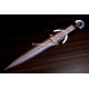 Hand-Forged Cinquedea Short Sword