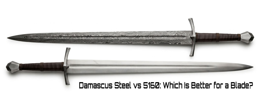 Damascus Steel vs 5160 Spring Steel: Which Is Better for a Blade?