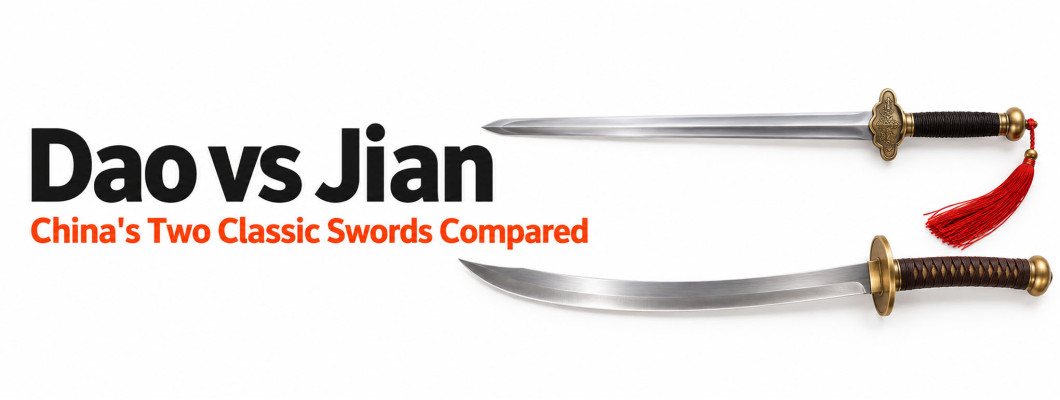 Dao vs Jian: China's Two Classic Swords Compared