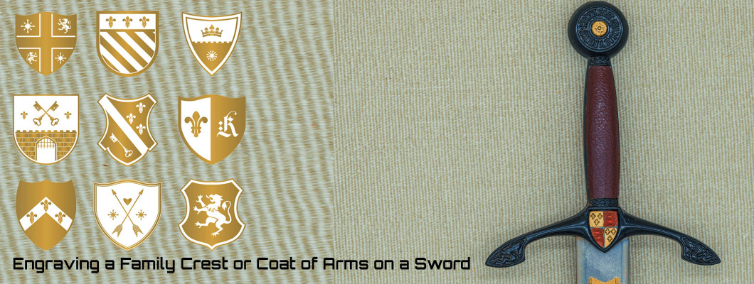 Engraving a Family Crest or Coat of Arms on a Sword