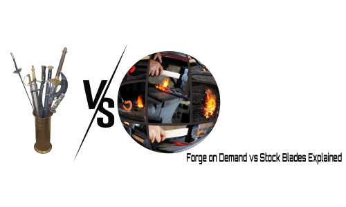 Forge on Demand vs Stock Blades: What Actually Changes When You Buy