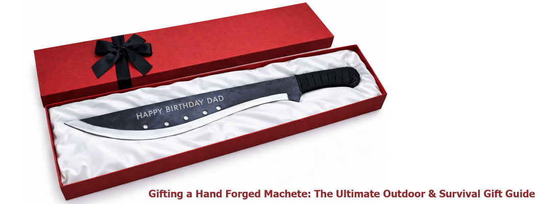 Gifting a Hand Forged Machete: The Ultimate Outdoor & Survival Gift Guide