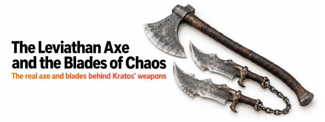 Kratos' Weapons: The Leviathan Axe and the Blades of Chaos