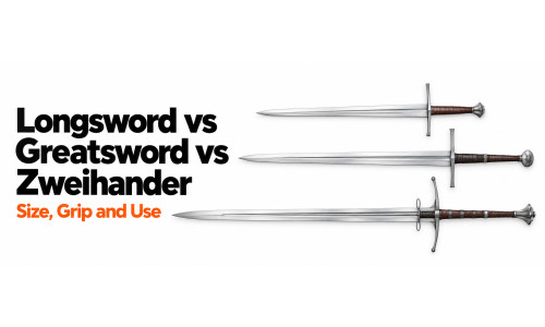 Longsword vs Greatsword vs Zweihänder: Size, Grip and Use