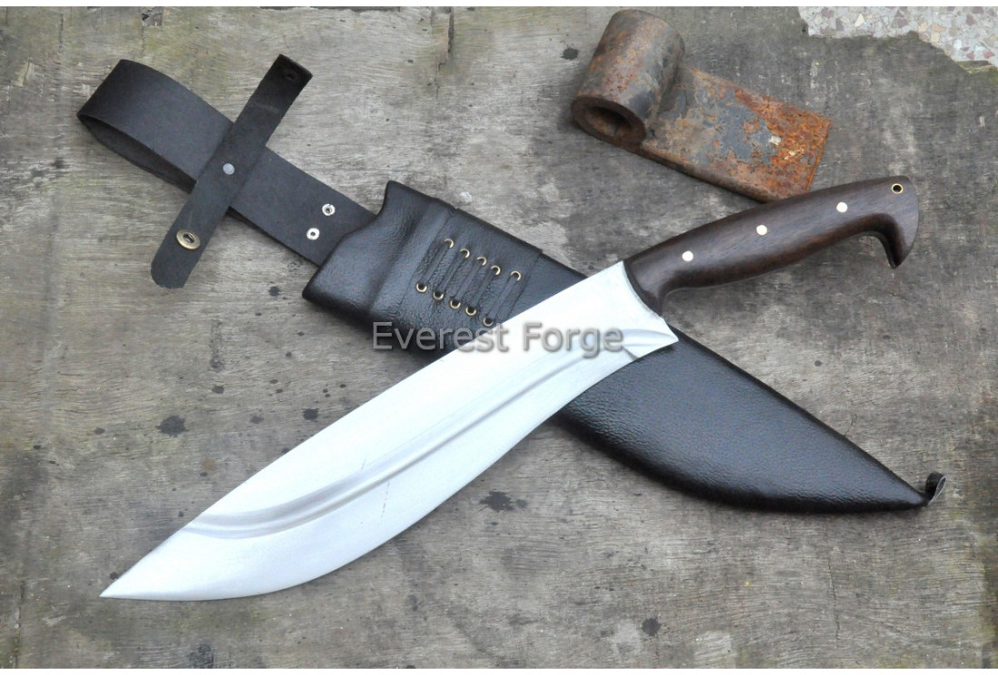 Jungle Edge Machete hand forged bushcraft chopper made from 5160 carbon steel