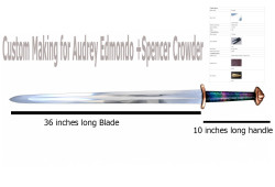 Northern Lights Viking Sword- Custom forging