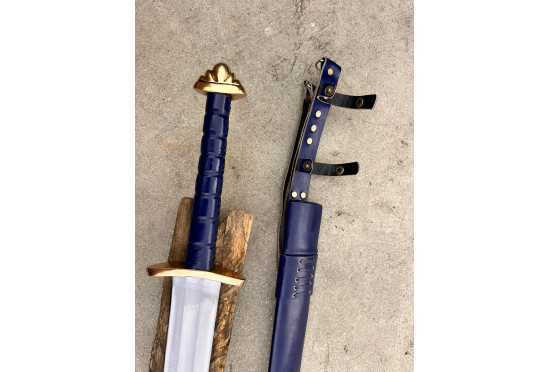 Hand-Forged Viking Sword — "Northern Lights"