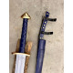 Hand-Forged Viking Sword — "Northern Lights"