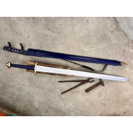 Hand-Forged Viking Sword — "Northern Lights"