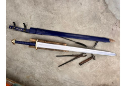 Hand-Forged Viking Sword — "Northern Lights"
