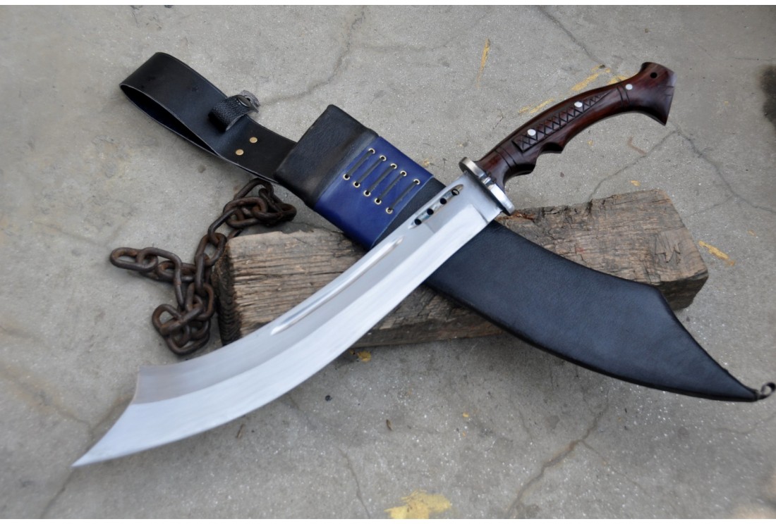Viking Cleaver Machete hand forged tactical chopper made from 5160 carbon steel