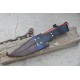 7 inches long Blade Arrowhead Bowie