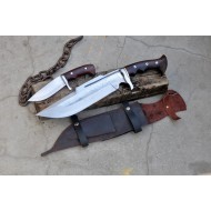 12 inches Blade Everest Forge Bowie-Pattern Etched 