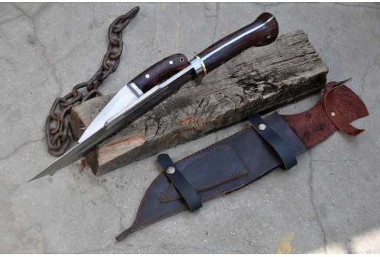 12 inches Blade Everest Forge Bowie-Pattern Etched 