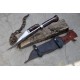 12 inches Blade Everest Forge Bowie-Pattern Etched 