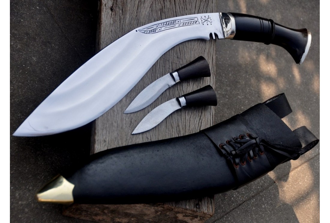 Havildar kukri khukuri hand-forged Nepal Gurkha traditional kukri Everest Forge