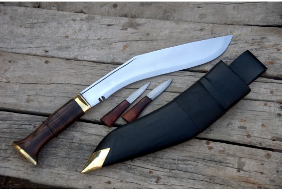WWII issue kukri-Wooden Handle