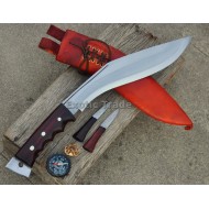 Afghan issue kukri/khukuri-Red-Gripper Handle