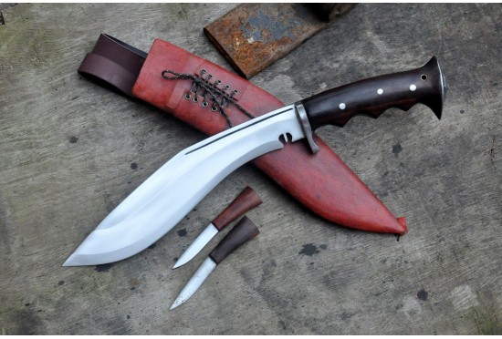 Iraqi Gripper kukri-10 inches Blade-Red sheath