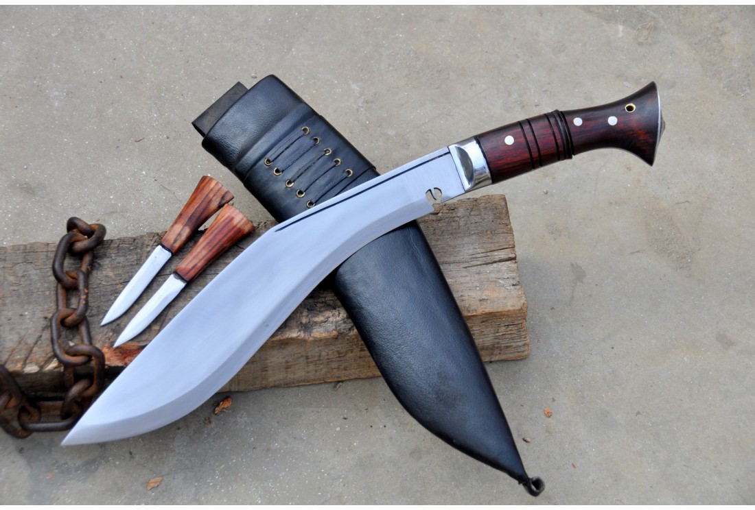 Survival kukri khukuri hand-forged Nepal bushcraft camping kukri Everest Forge