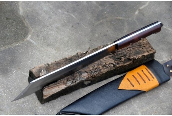15 inches Mukti Cleaver Machete-Rosewood Handle