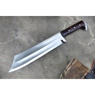 15 inches Mukti Cleaver Machete-Rosewood Handle