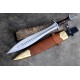 20 inches Blade Celtic leaf sword