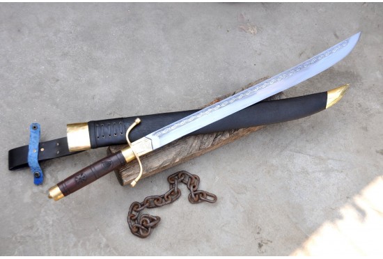 Forged Samurai-Inspired Katana Sword