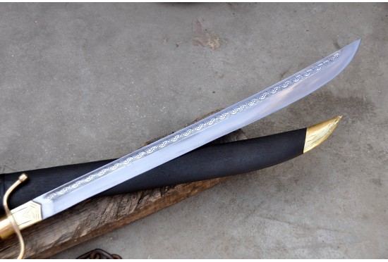 Forged Samurai-Inspired Katana Sword