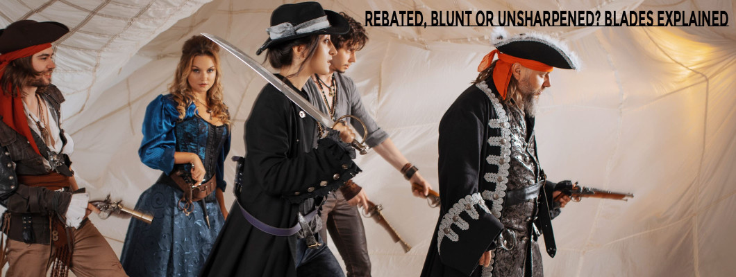 Rebated, Blunt or Unsharpened? What a Stage Combat Blade Actually Means