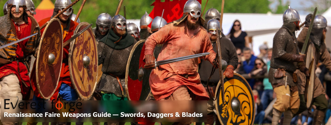 Renaissance Faire Weapons Guide — Best Hand-Forged Swords, Daggers & Blades