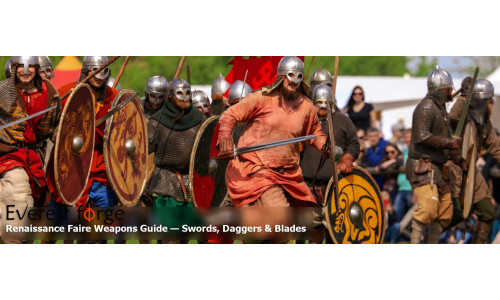 Renaissance Faire Weapons Guide — Best Hand-Forged Swords, Daggers & Blades