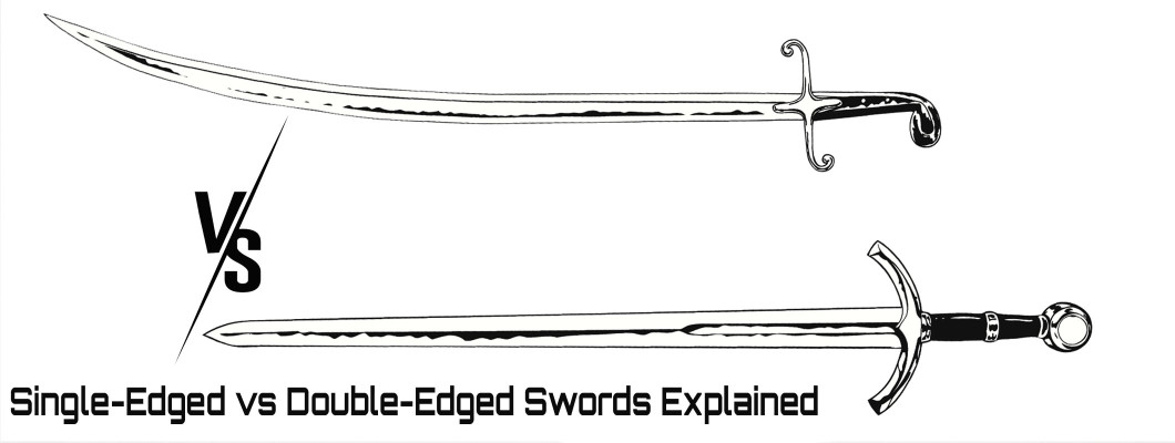 Single-Edged vs Double-Edged Swords: What the Geometry Actually Does