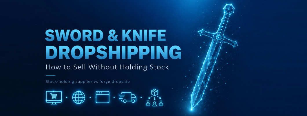 Sword and Knife Dropshipping: How to Sell Without Holding Stock