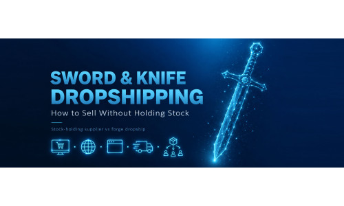 Sword and Knife Dropshipping: How to Sell Without Holding Stock
