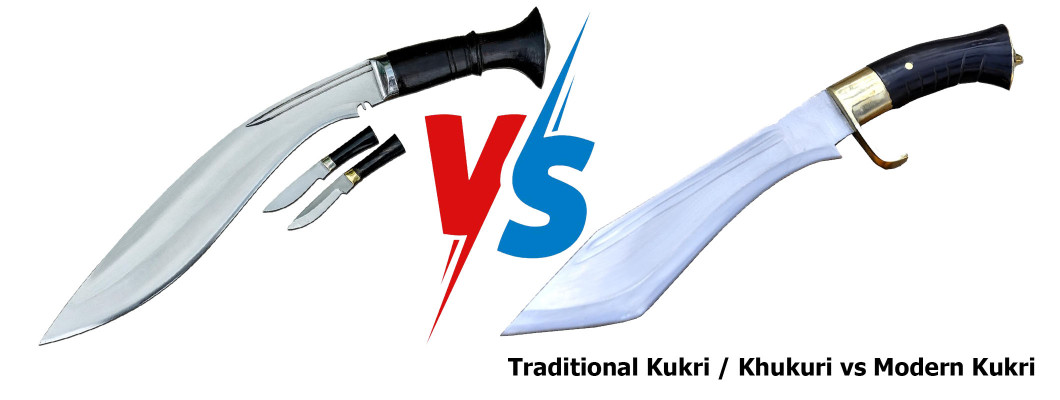 Traditional Kukri / Khukuri vs Modern Kukri