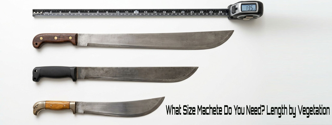 What Size Machete Do You Need? Length by Vegetation, Not by Photograph