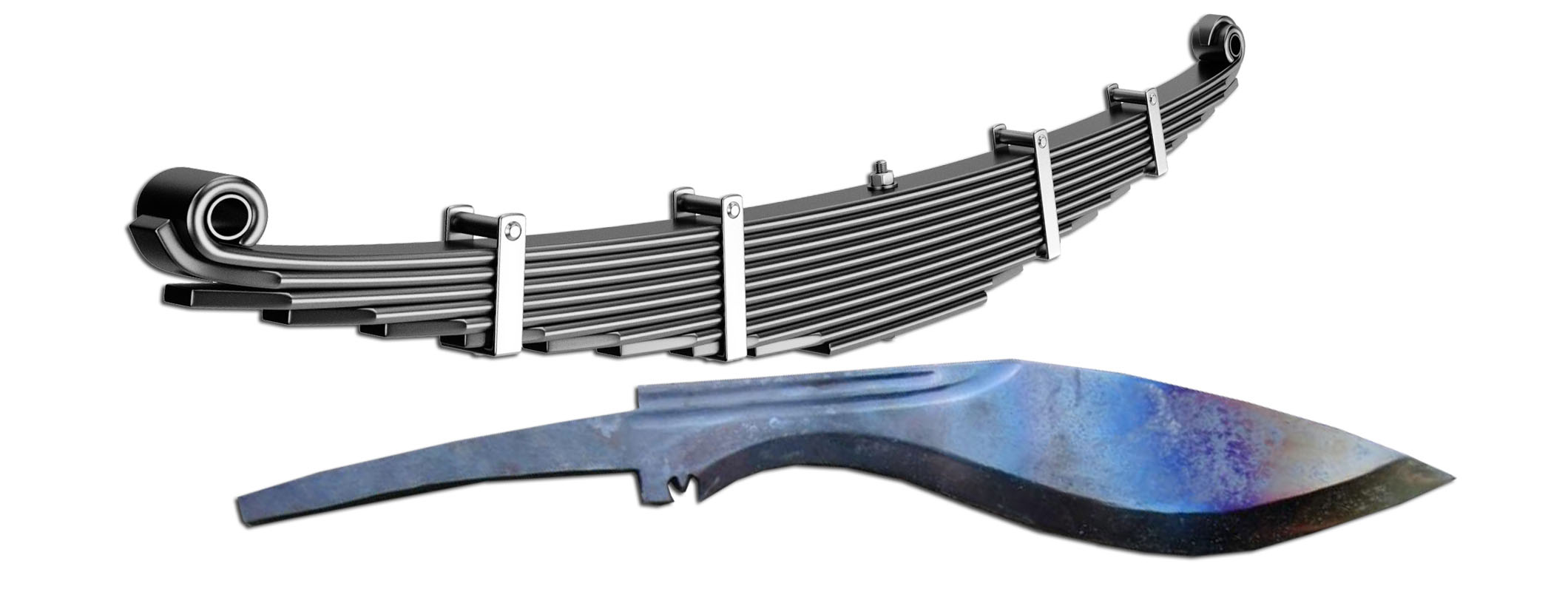 5160 leaf spring steel used for forging kukri khukuri blades