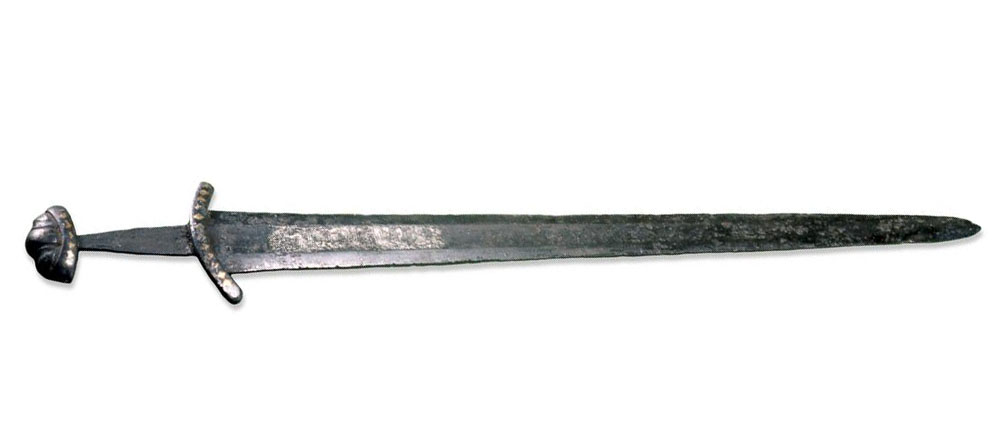 Anglo Saxon swords early English sword design pattern welded blades